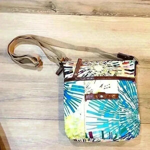 Nine West Multi-Colored Starburst Crossbody Bag (O5.25.07)